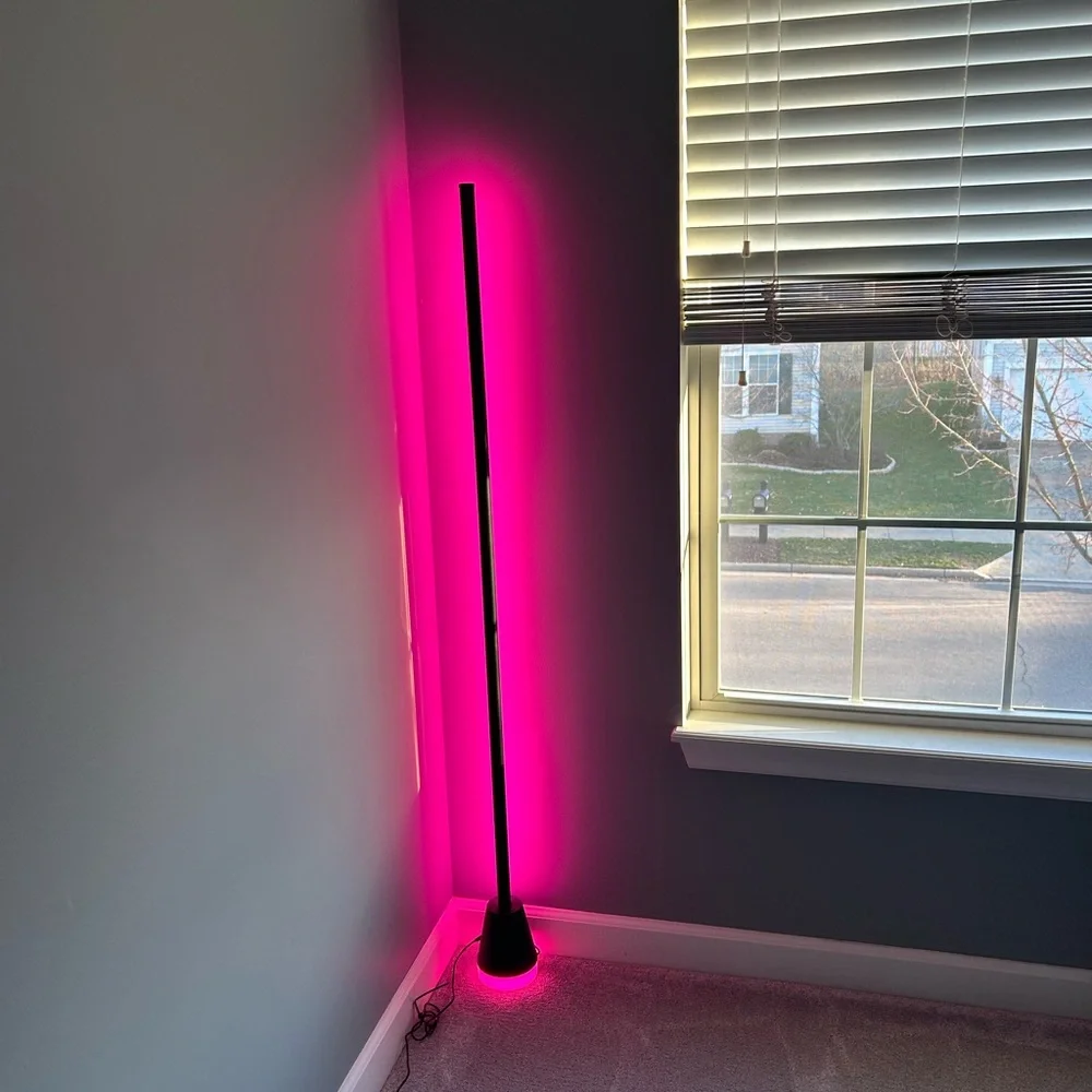 LED Corner Floor Lamp for Home Parties